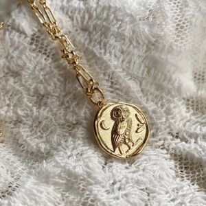 🆕*Athena* Handmade Owl Goddess Necklace🦉